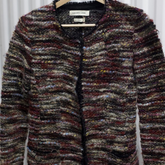Isabel Marant Étoile Multicolor Tweed Jacket